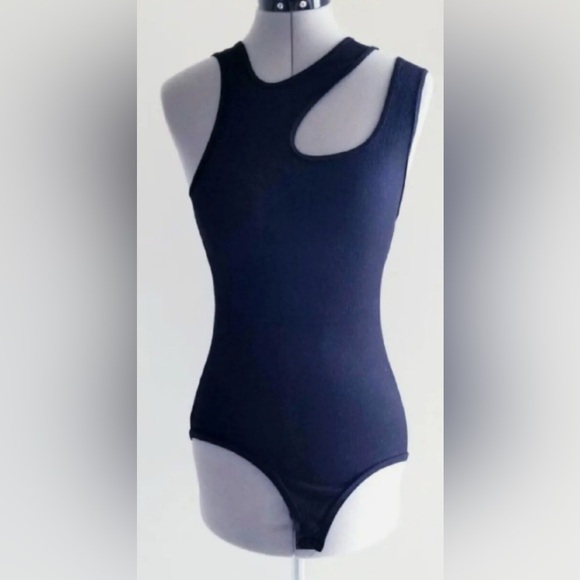 ALIX NYC Astor Asymmetrical Bodysuit Small - Picture 8 of 9